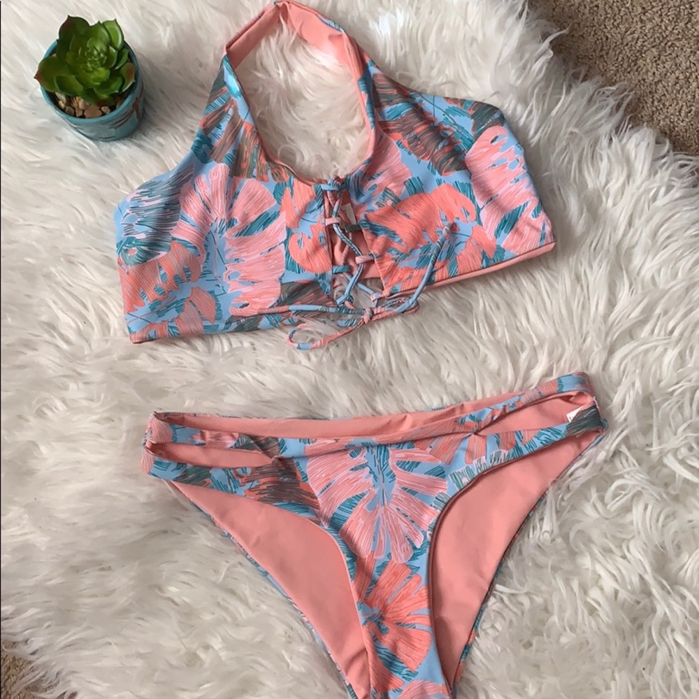 Cute Two Piece Bathing Suit